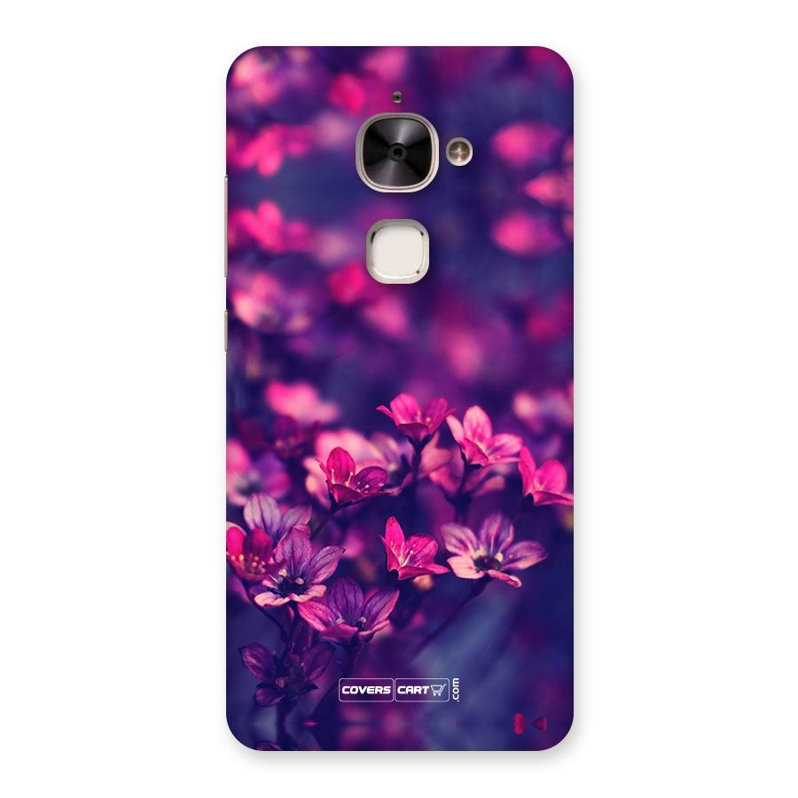 Violet Floral Back Case for Le 2