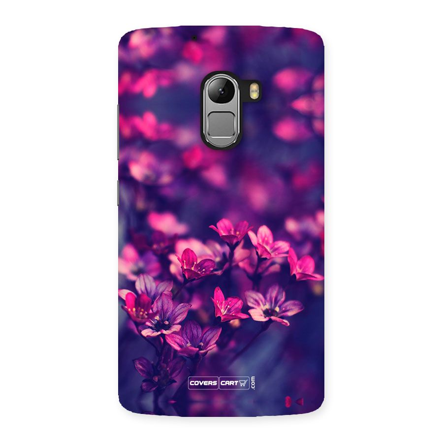 Violet Floral Back Case for Lenovo K4 Note