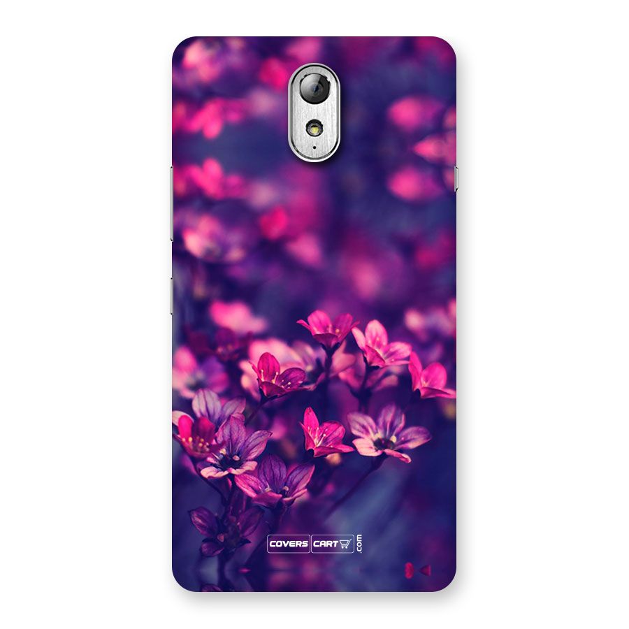 Violet Floral Back Case for Lenovo Vibe P1M