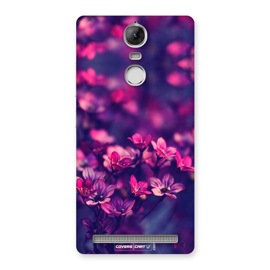 Violet Floral Back Case for Vibe K5 Note