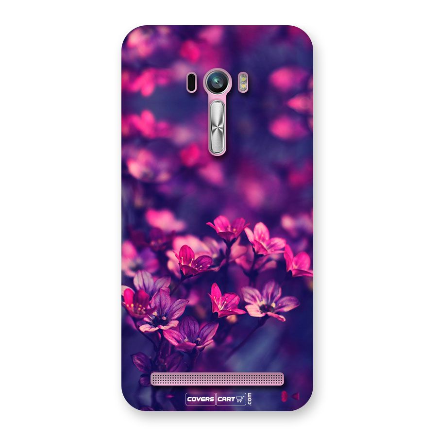 Violet Floral Back Case for Zenfone Selfie