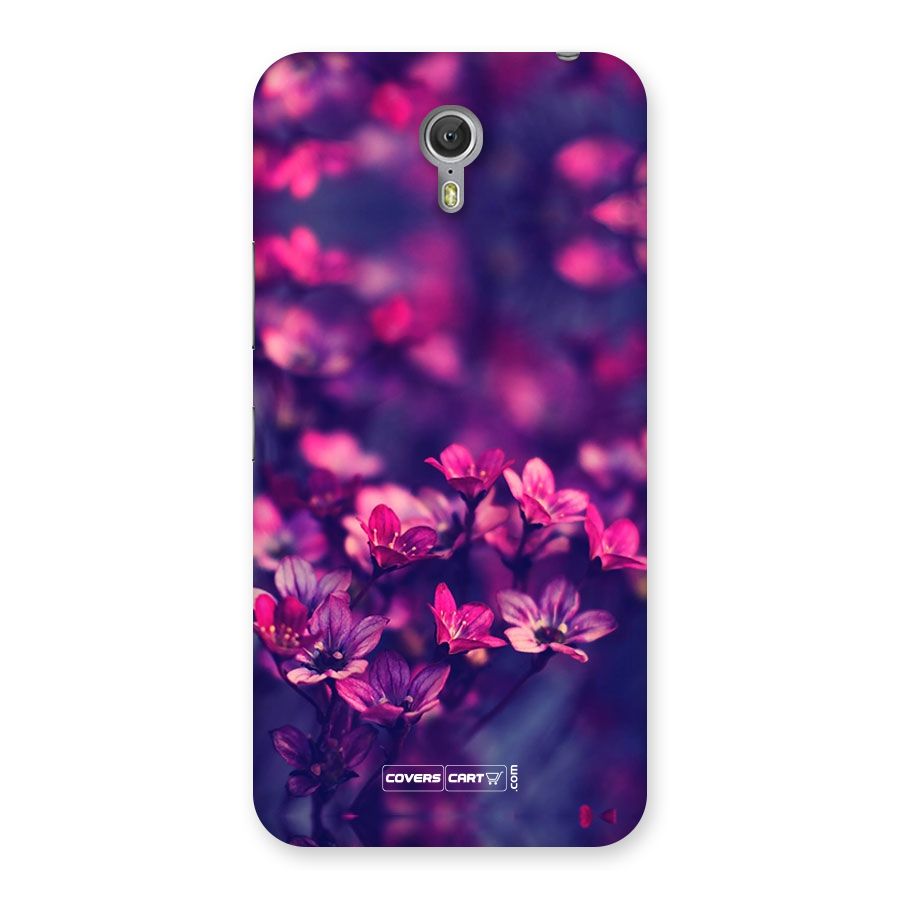 Violet Floral Back Case for Zuk Z1