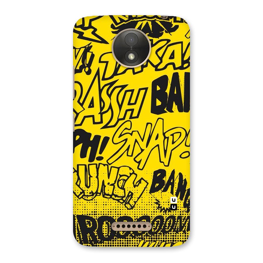 Vroom Snap Back Case for Moto C Plus