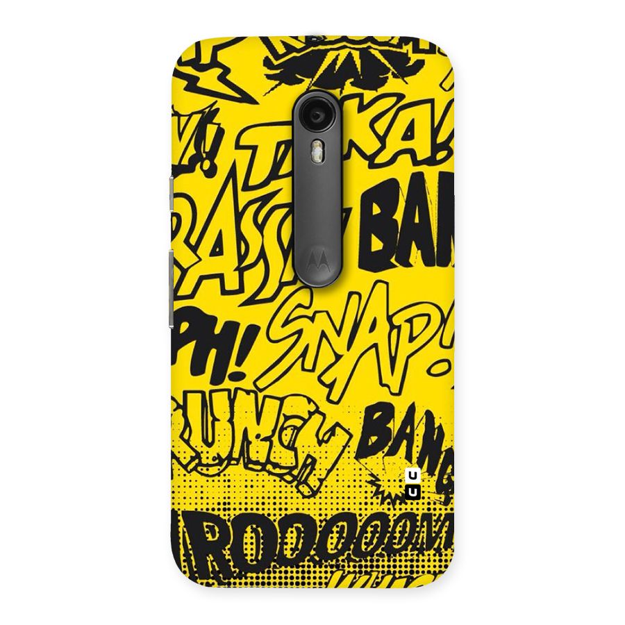 Vroom Snap Back Case for Moto G Turbo