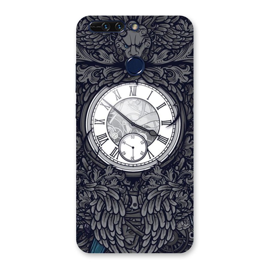 Wall Clock Back Case for Honor 8 Pro
