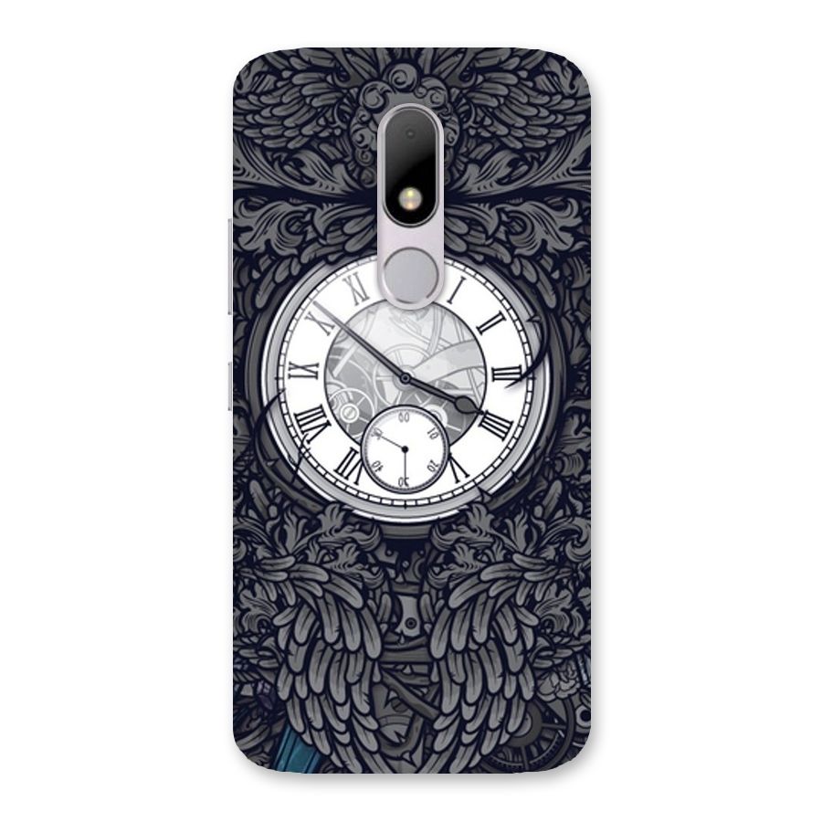 Wall Clock Back Case for Moto M