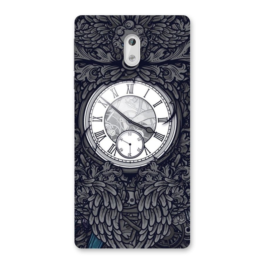 Wall Clock Back Case for Nokia 3