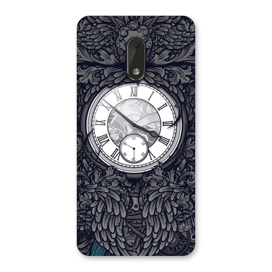 Wall Clock Back Case for Nokia 6