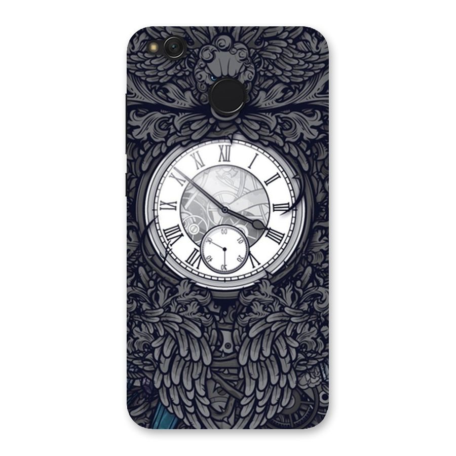 Wall Clock Back Case for Redmi 4