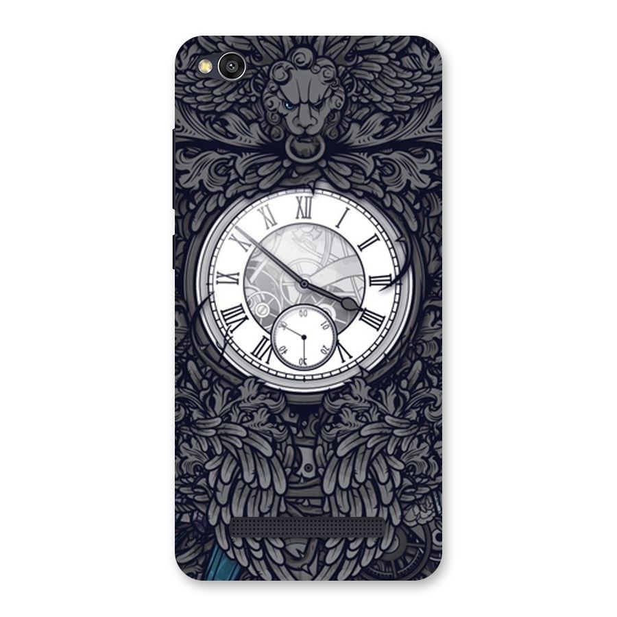 Wall Clock Back Case for Redmi 4A