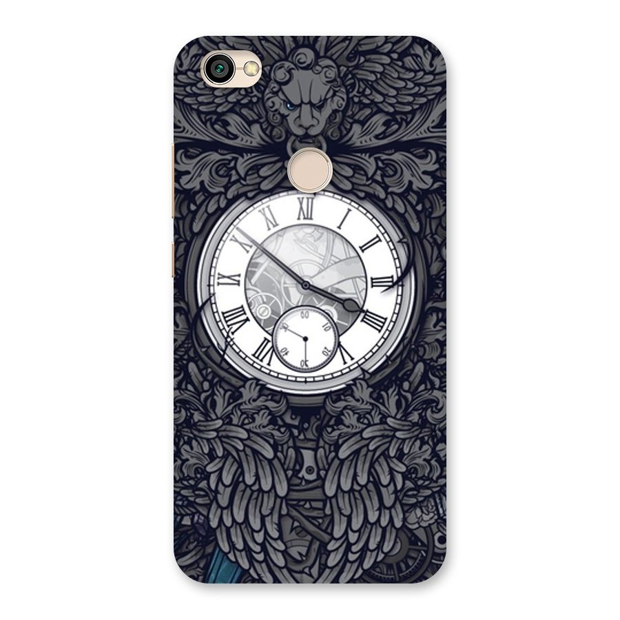 Wall Clock Back Case for Redmi Y1 2017