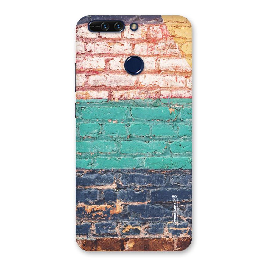 Wall Grafitty Back Case for Honor 8 Pro