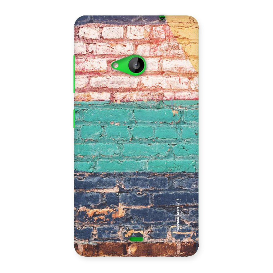 Wall Grafitty Back Case for Lumia 535