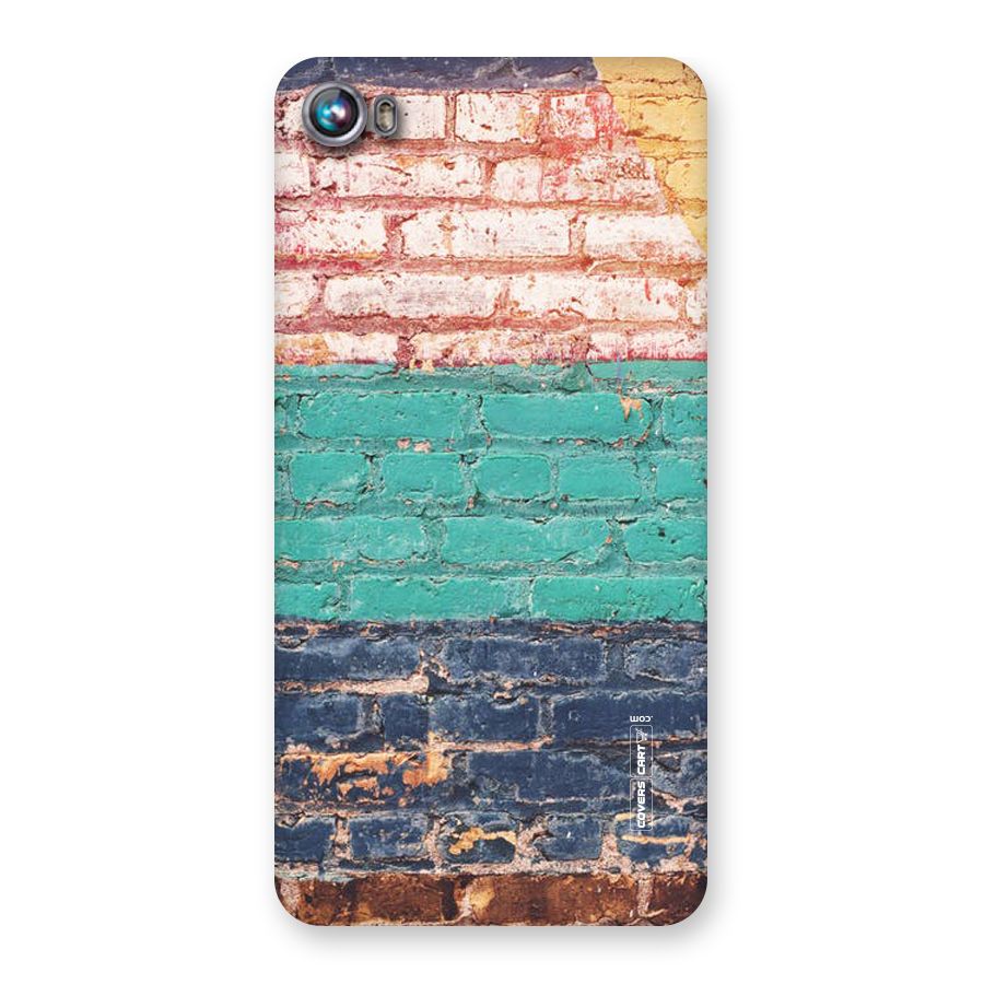 Wall Grafitty Back Case for Micromax Canvas Fire 4 A107