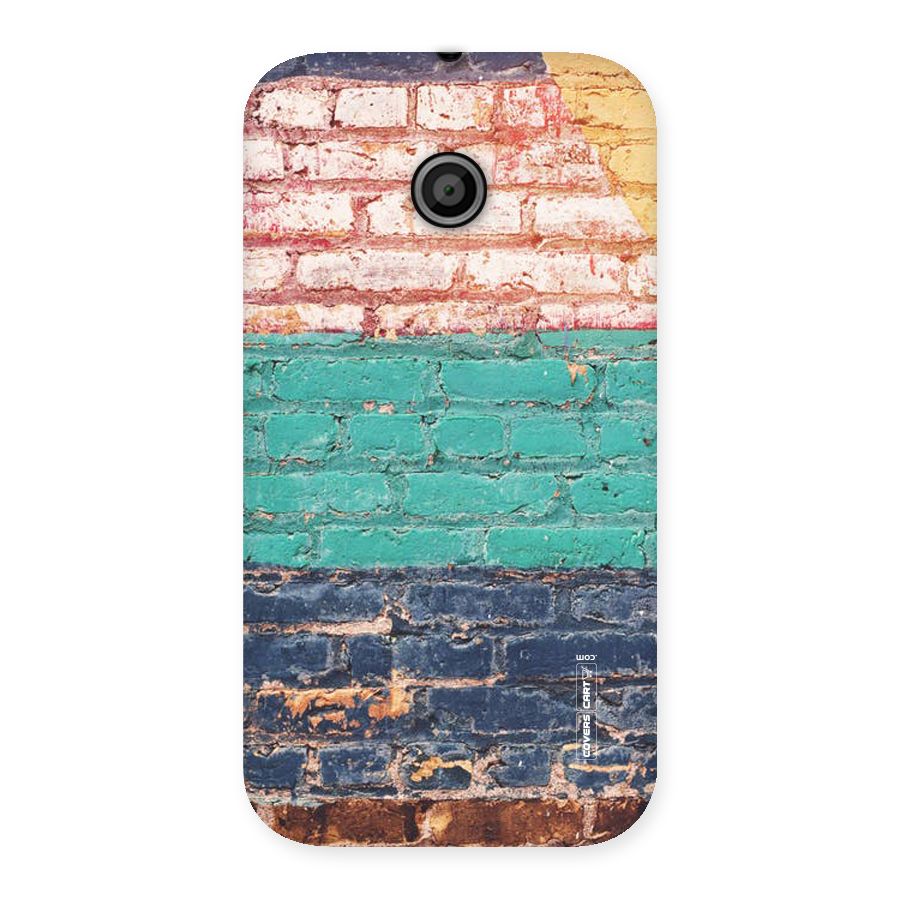 Wall Grafitty Back Case for Moto E
