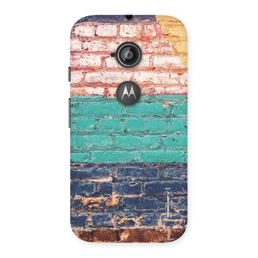 Wall Grafitty Back Case for Moto E 2nd Gen