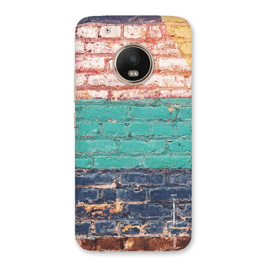 Wall Grafitty Back Case for Moto G5 Plus