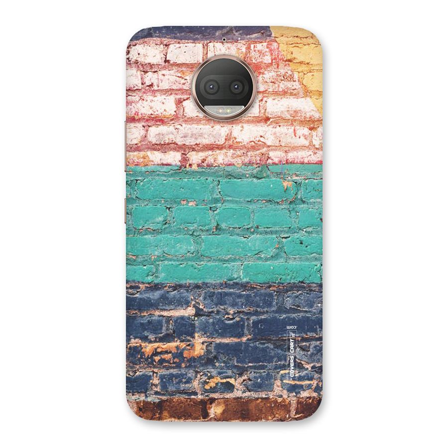 Wall Grafitty Back Case for Moto G5s Plus