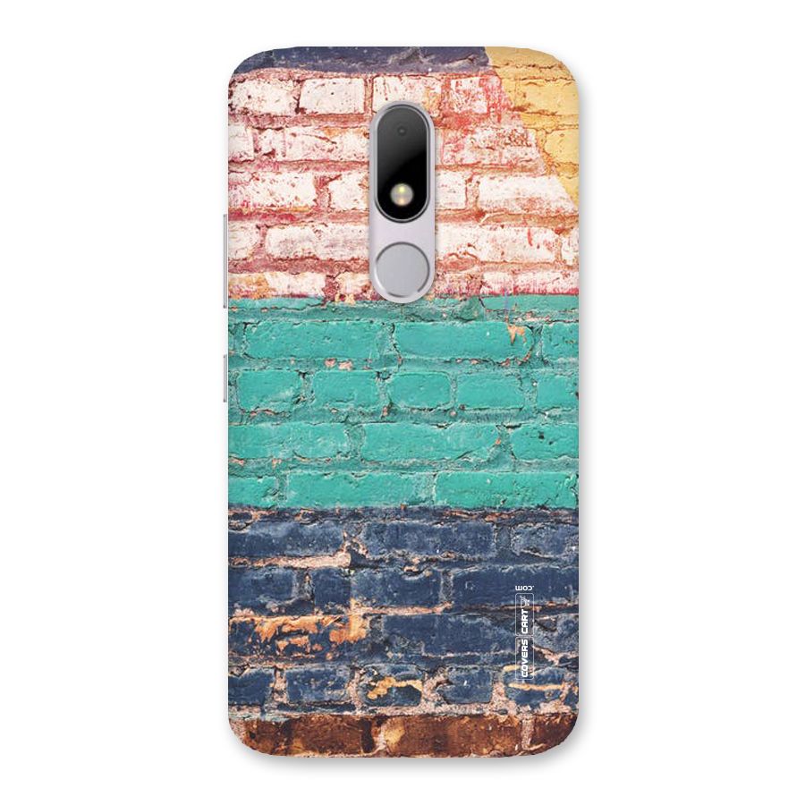Wall Grafitty Back Case for Moto M