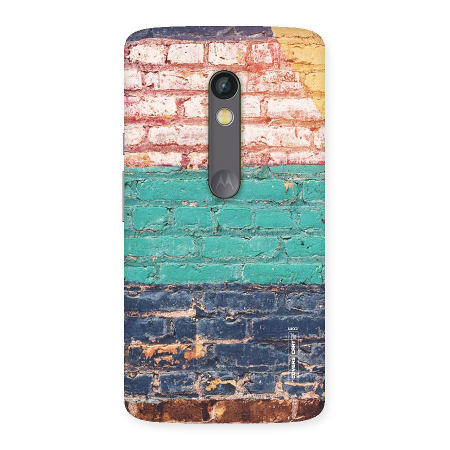 Wall Grafitty Back Case for Moto X Play