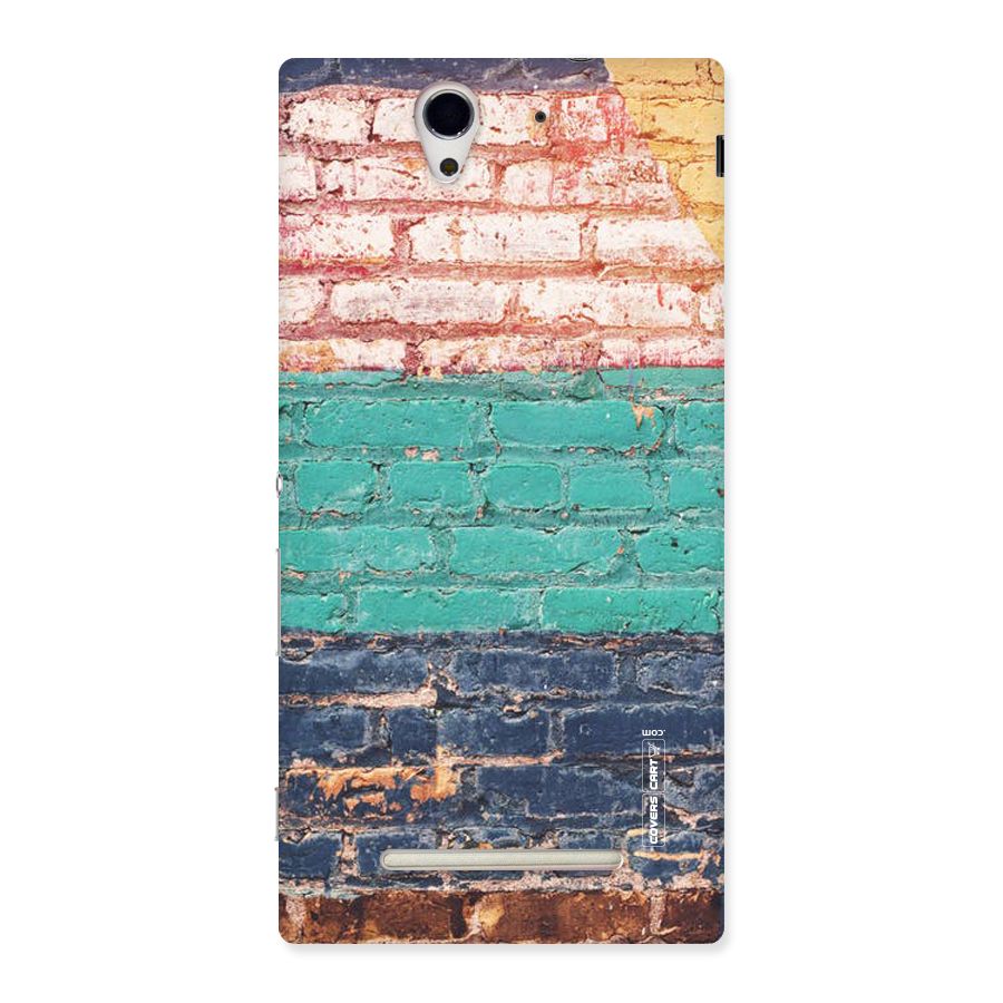 Wall Grafitty Back Case for Sony Xperia C3