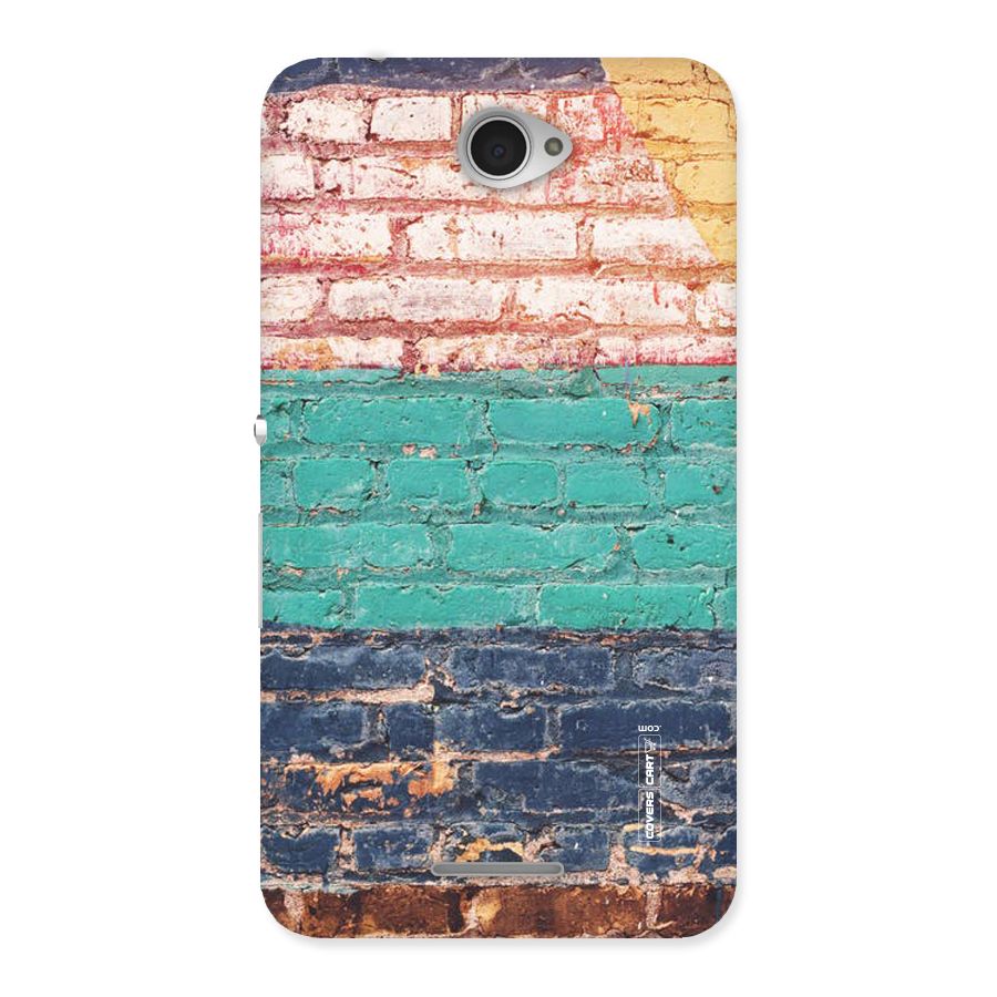 Wall Grafitty Back Case for Sony Xperia E4