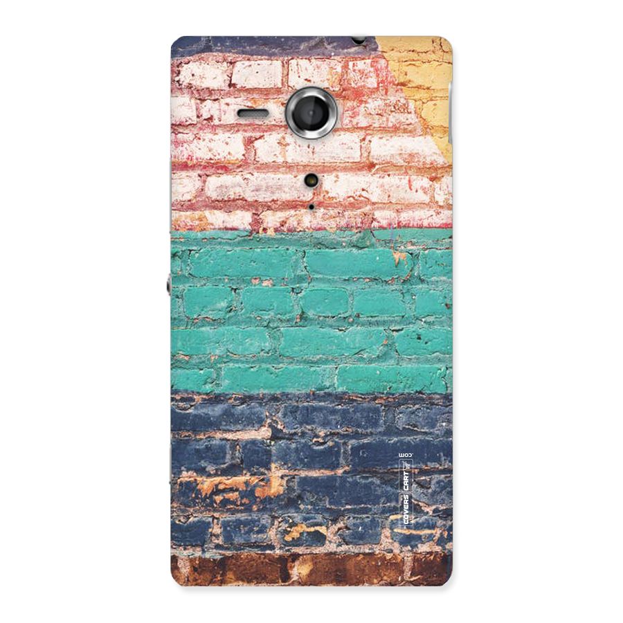 Wall Grafitty Back Case for Sony Xperia SP