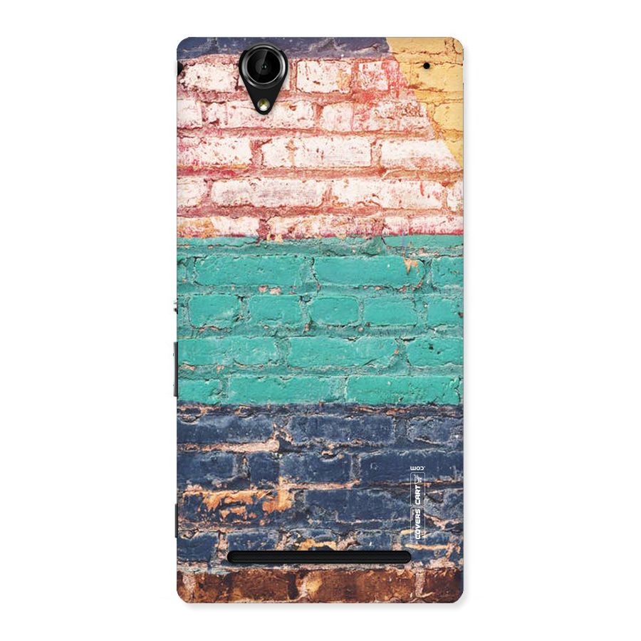 Wall Grafitty Back Case for Sony Xperia T2