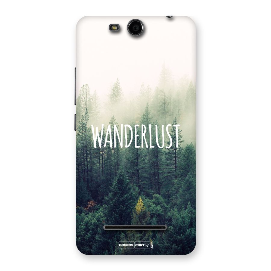 Wanderlust Back Case for Canvas Juice 3