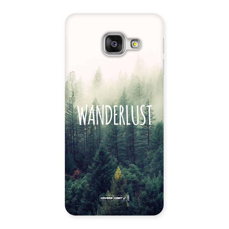 Wanderlust Back Case for Galaxy A3 2016