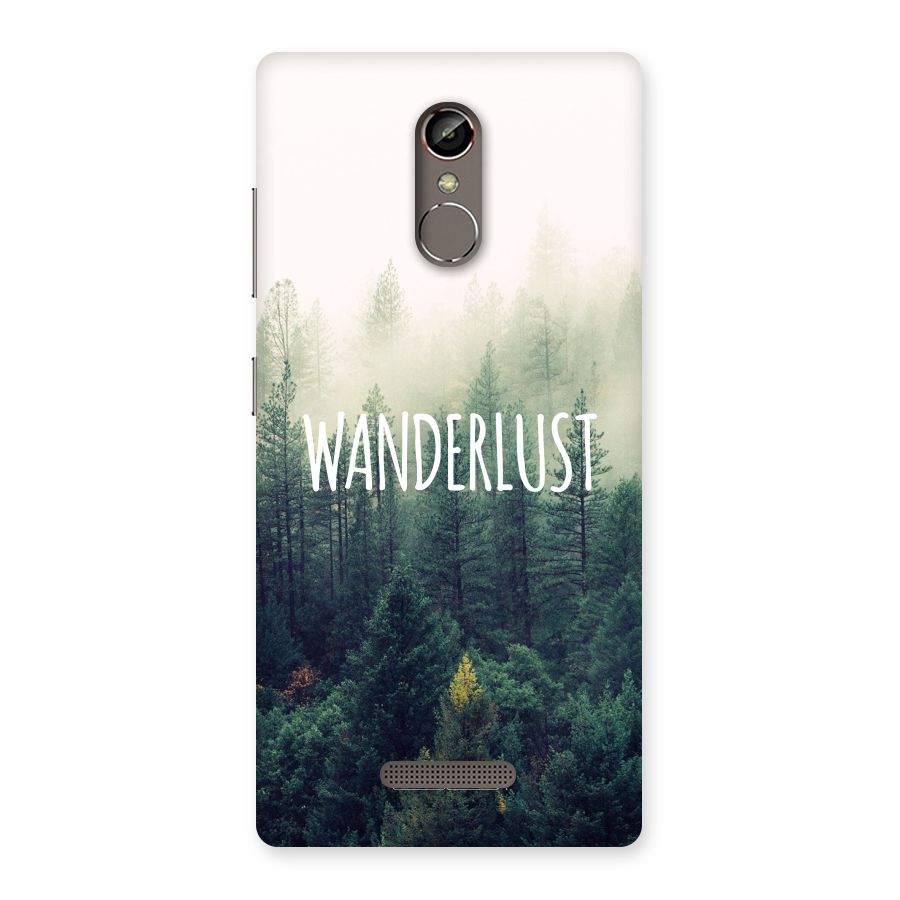 Wanderlust Back Case for Gionee S6s