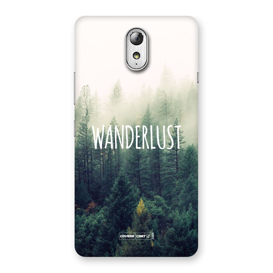 Wanderlust Back Case for Lenovo Vibe P1M