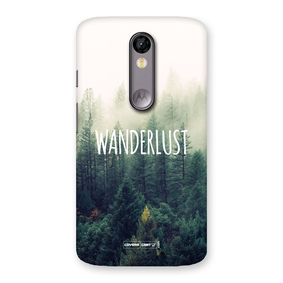 Wanderlust Back Case for Moto X Force