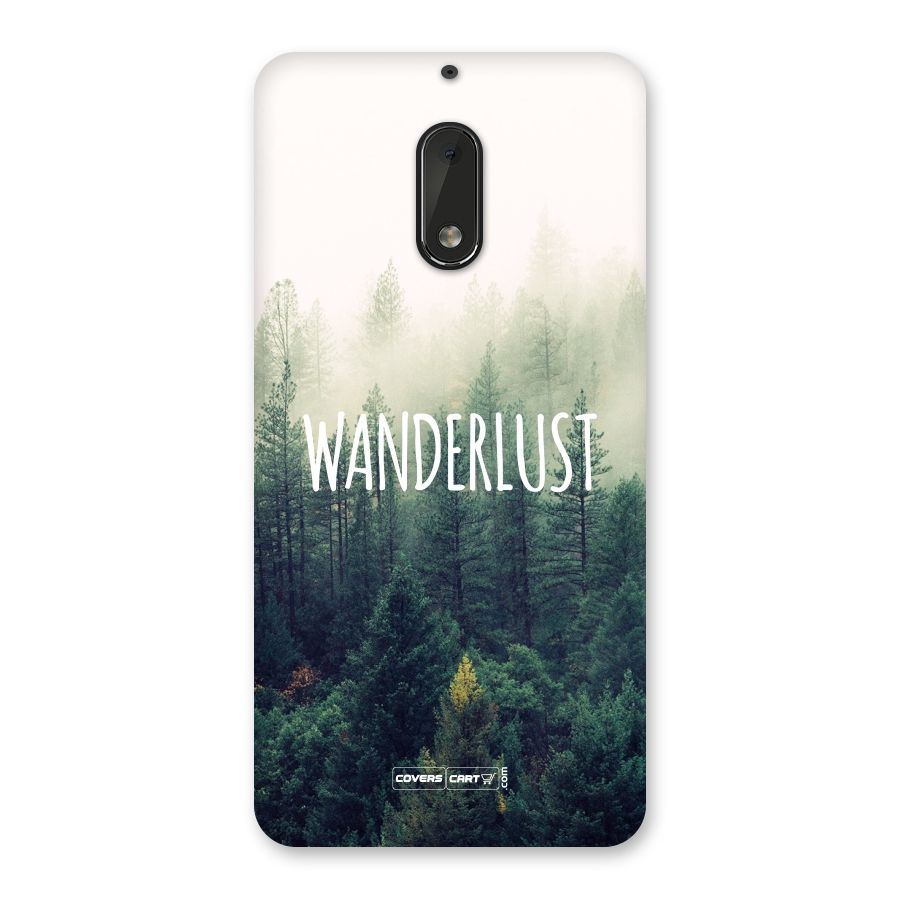 Wanderlust Back Case for Nokia 6