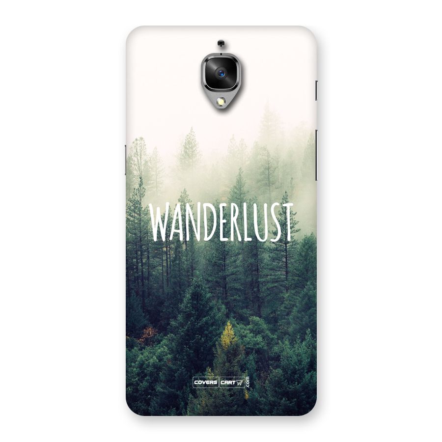 Wanderlust Back Case for OnePlus 3