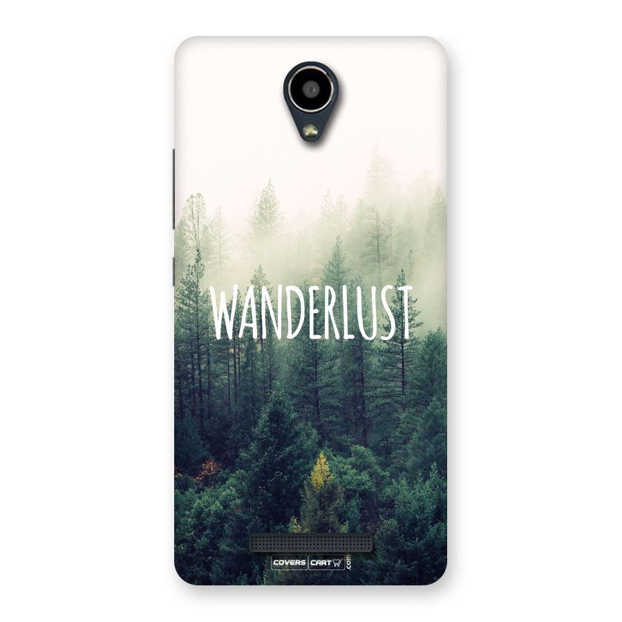 Wanderlust Back Case for Redmi Note 2