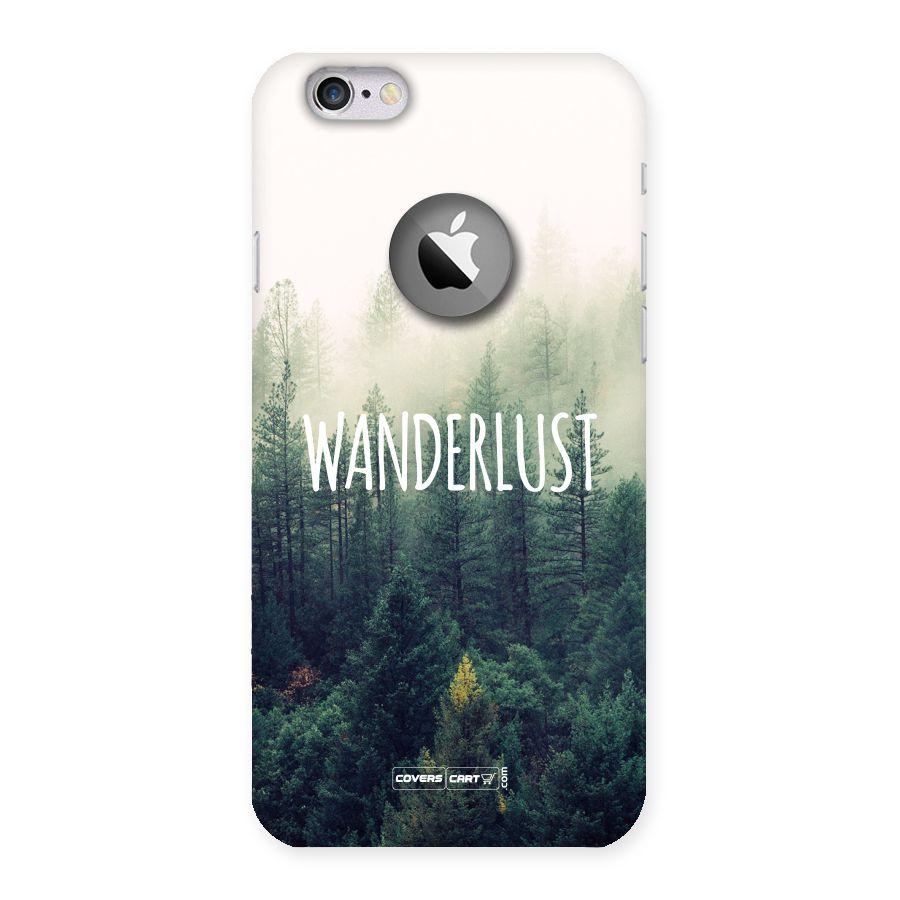 Wanderlust Back Case for iPhone 6 Logo Cut