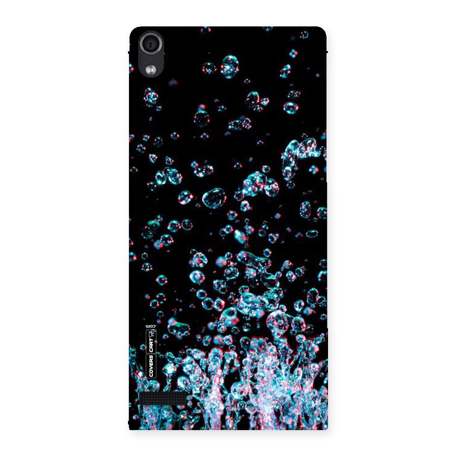 Water Droplets Back Case for Ascend P6