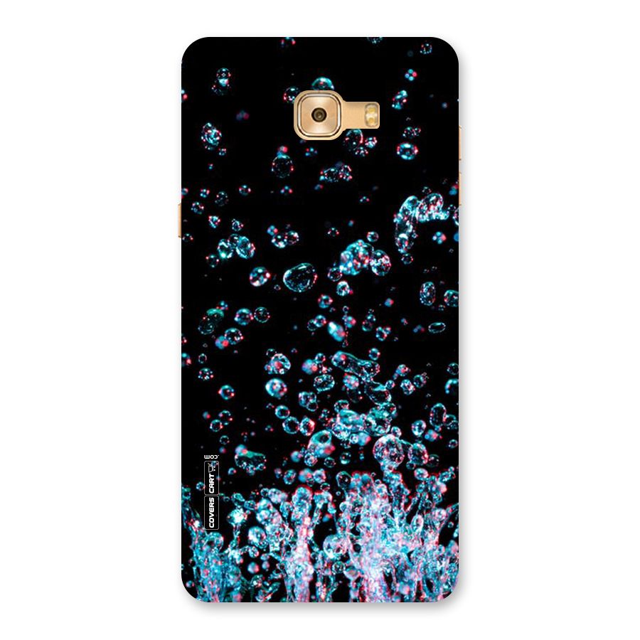 Water Droplets Back Case for Galaxy C9 Pro