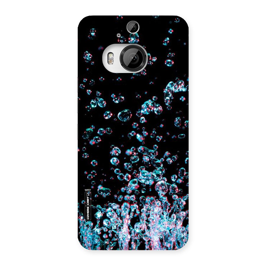 Water Droplets Back Case for HTC One M9 Plus