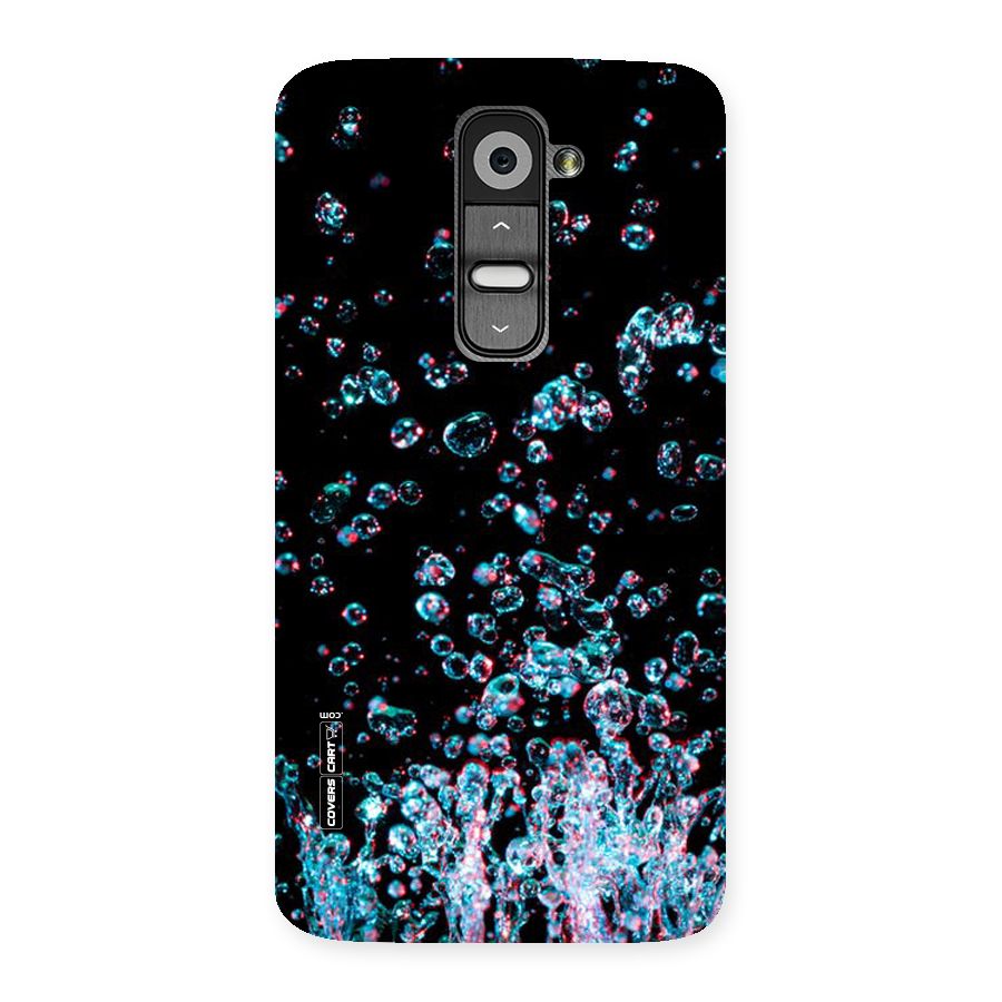 Water Droplets Back Case for LG G2