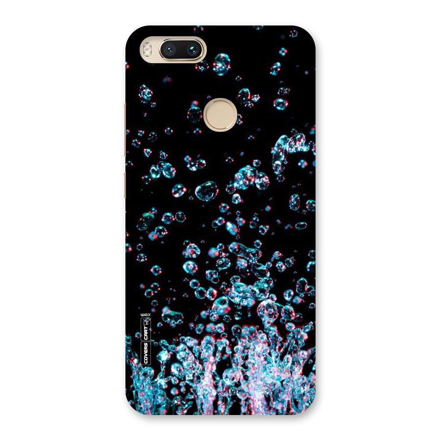 Water Droplets Back Case for Mi A1