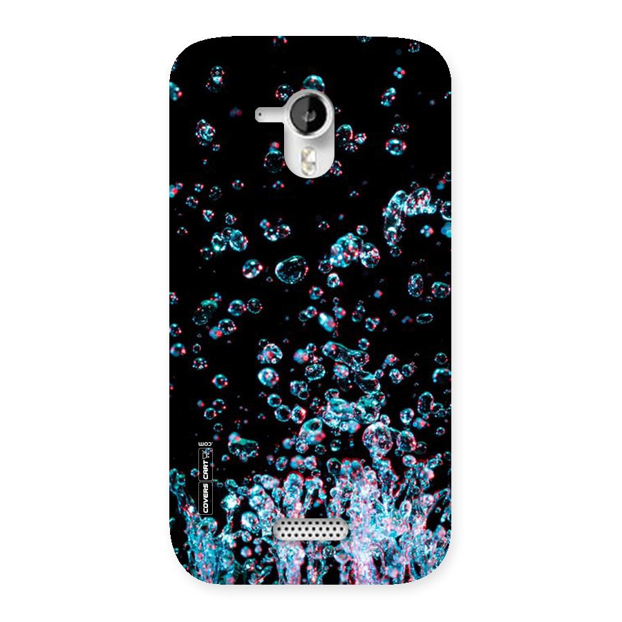 Water Droplets Back Case for Micromax Canvas HD A116
