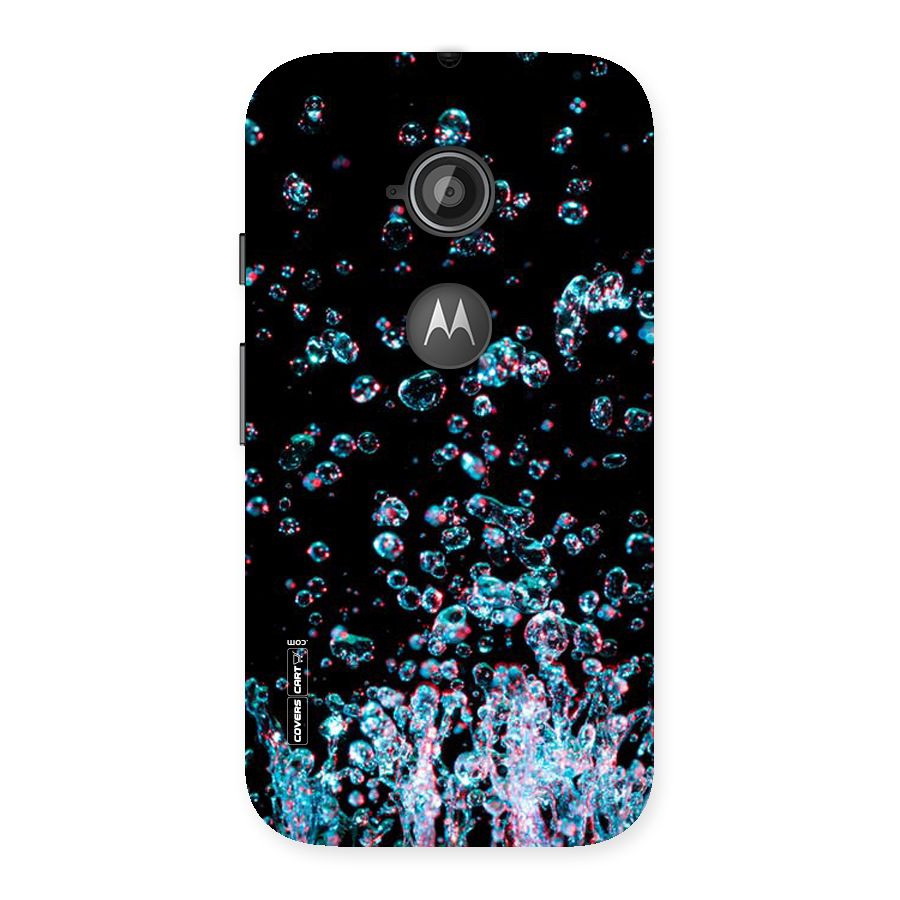 Water Droplets Back Case for Moto E 2nd Gen