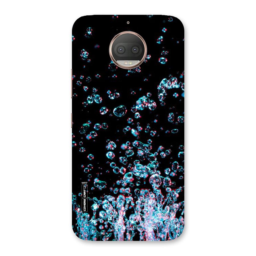Water Droplets Back Case for Moto G5s Plus