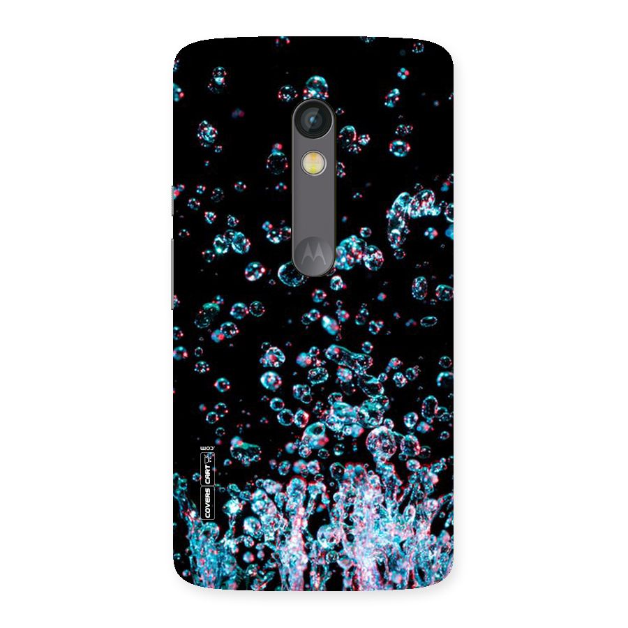 Water Droplets Back Case for Moto X Play