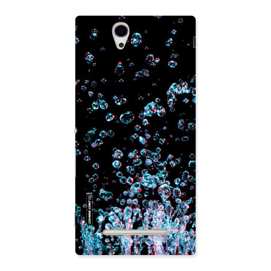 Water Droplets Back Case for Sony Xperia C3