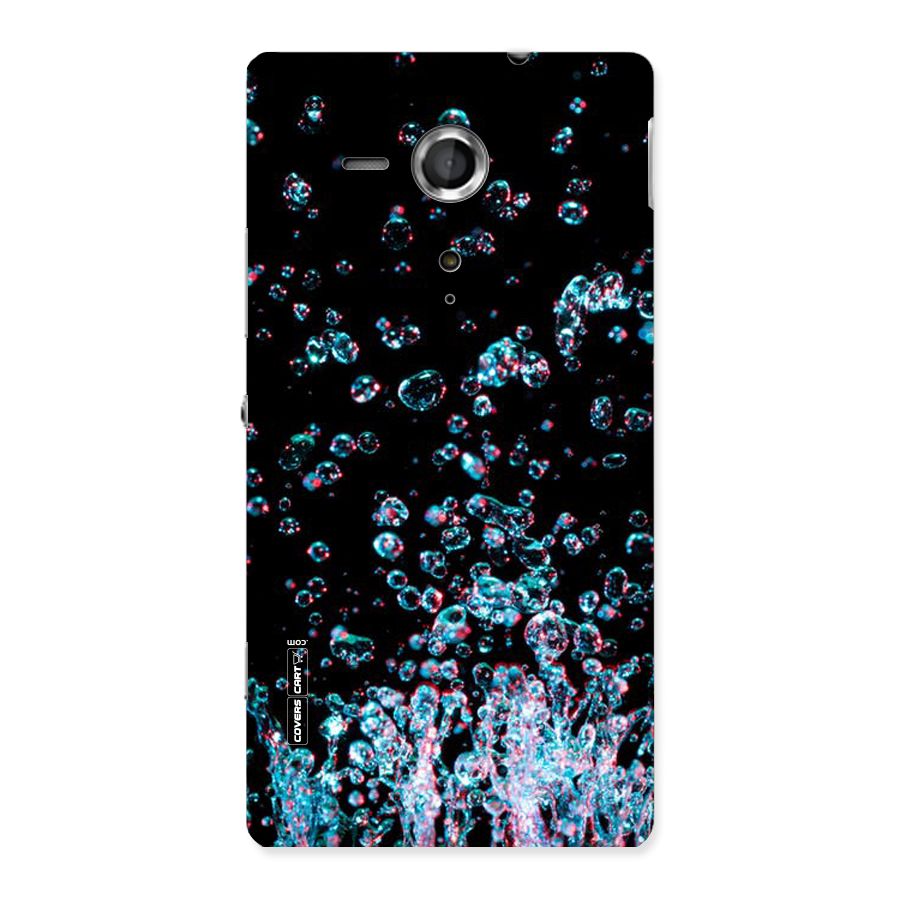 Water Droplets Back Case for Sony Xperia SP