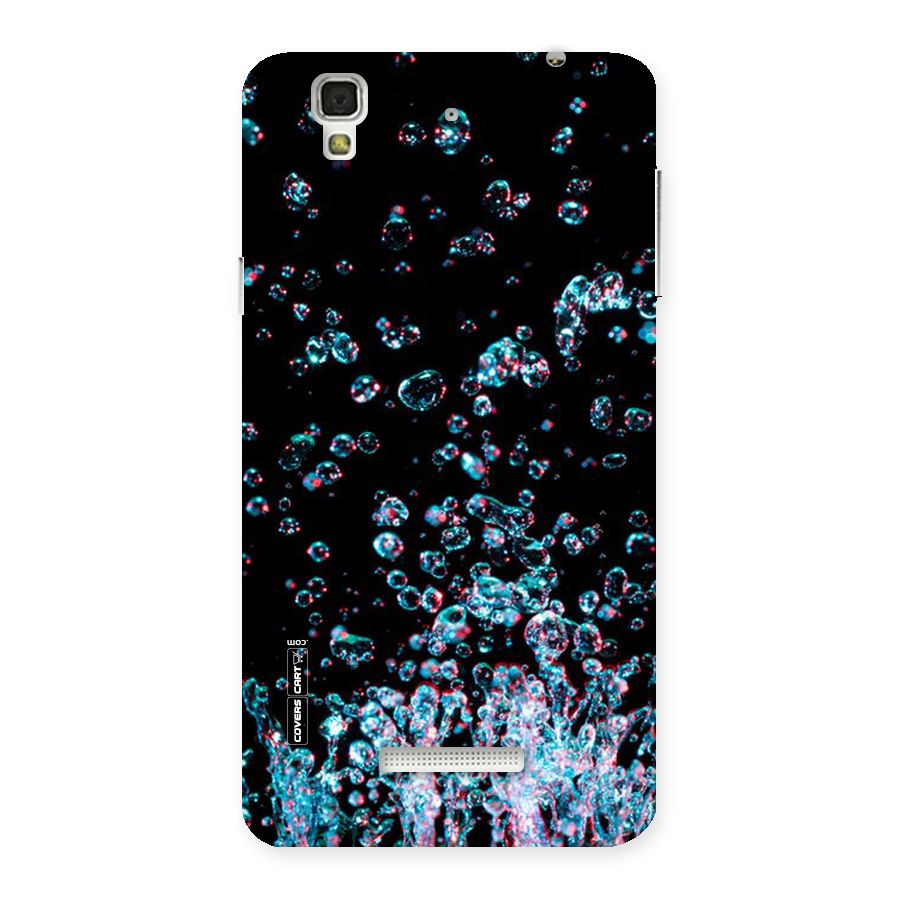 Water Droplets Back Case for Yu Yureka