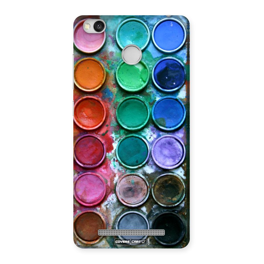 Water Paint Box Back Case for Redmi 3S Prime